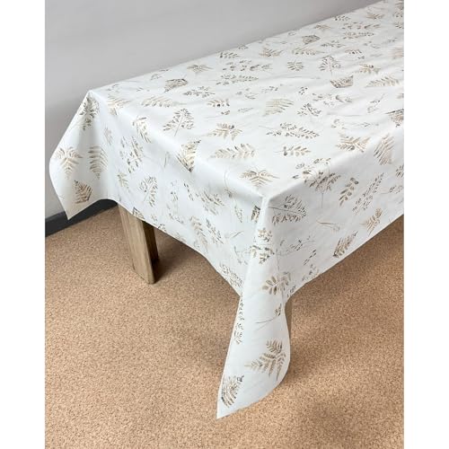 Wachstuchtischdecke 140x180 cm | Wachstischdecke mit wasserabweisender und lebensmittelecht PVC-Beschichtung | Outdoor-Tischdecken für Garten und Küche | Tischdecke wetterfest | Sepia-Farn Wachstuchtischdecke 140x180 cm | Wachstischdecke mit wasserabweisender und lebensmittelecht PVC-Beschichtung | Outdoor-Tischdecken für Garten und Küche | Tischdecke wetterfest | Sepia-Farn von DecoMeister