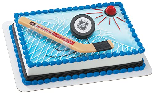 NHL Montreal Canadiens Slap Shot Cake Topper Eishockey Tortendeko inkl. Hockeyschläger und Puck NHL Montreal Canadiens Slap Shot Cake Topper Eishockey Tortendeko inkl. Hockeyschläger und Puck von DecoPac