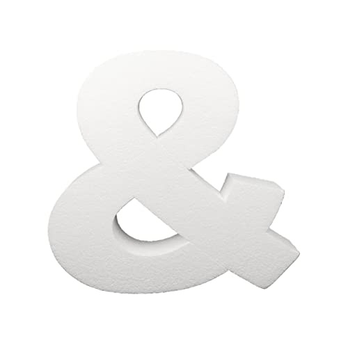 DecoPorex - Buchstaben 34 cm hoch und 5 cm dick, ideal für Veranstaltungen, Geburtstage, Hochzeiten und Feiern von DecoPorex