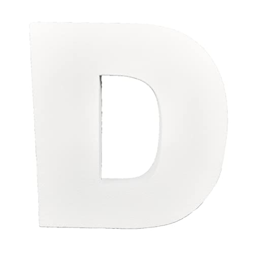 Decoporex - Buchstabe D 40 cm hoch und 5 cm dick für Veranstaltungen, Geburtstage, Hochzeiten, Feiern von DecoPorex