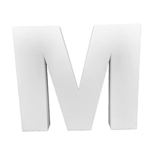 Decoporex Buchstabe M, 40 cm hoch und 5 cm dick, für Veranstaltungen, Geburtstage, Hochzeiten, Feiern Decoporex Buchstabe M, 40 cm hoch und 5 cm dick, für Veranstaltungen, Geburtstage, Hochzeiten, Feiern von DecoPorex