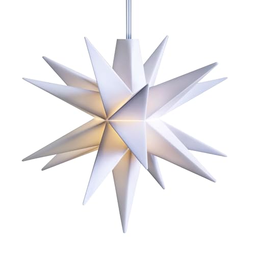 Deco-Trend Kunststoff-Stern Mini, weiß von DecoTrend GmbH