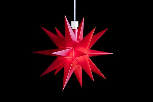 DecoTrend GmbH Sterntaler Dekostern | Weihnachtsstern | Kunststoff | Mini-Stern | 18-Zacker | Rot | 12cm | Innen | LED | Batterie | mit Fernbedienung & Timer DecoTrend GmbH Sterntaler Dekostern | Weihnachtsstern | Kunststoff | Mini-Stern | 18-Zacker | Rot | 12cm | Innen | LED | Batterie | mit Fernbedienung & Timer von DecoTrend GmbH