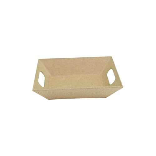 Décopatch AC326Opack - Packung 5 Träger aus Pappmaché, rechteckige Tablette, 10x12x2,7 cm, Kartonbraun, 1 Pack Décopatch AC326Opack - Packung 5 Träger aus Pappmaché, rechteckige Tablette, 10x12x2,7 cm, Kartonbraun, 1 Pack von décopatch
