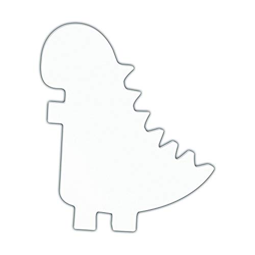 Décopatch AC446O Dinosaurier Silhouette M aus Pappmaché, 2,5 x 17,5 x 20,5 cm, zum Verzieren, perfekt für Ihre Wohndeko, weiß Décopatch AC446O Dinosaurier Silhouette M aus Pappmaché, 2,5 x 17,5 x 20,5 cm, zum Verzieren, perfekt für Ihre Wohndeko, weiß von Decopatch