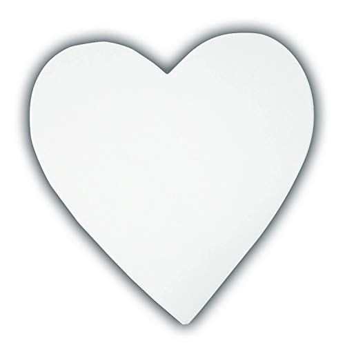 Décopatch AC769C Herz groß gefüllt aus Pappmaché, 3 x 20 x 20,5 cm, zum Verzieren, perfekt für Ihre Wohndeko, weiß Décopatch AC769C Herz groß gefüllt aus Pappmaché, 3 x 20 x 20,5 cm, zum Verzieren, perfekt für Ihre Wohndeko, weiß von Decopatch