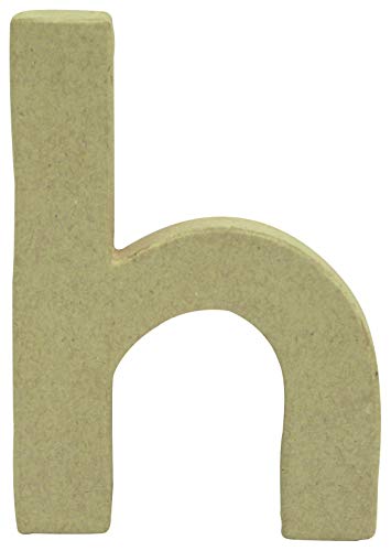 Décopatch AC820C - Kleiner Buchstabe aus Pappmaché, h 1,5x8,5x12cm, perfekte Deko für das Zuhause, 1 Stück Décopatch AC820C - Kleiner Buchstabe aus Pappmaché, h 1,5x8,5x12cm, perfekte Deko für das Zuhause, 1 Stück von Decopatch