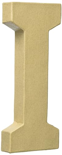Décopatch AC860C - Buchstabe aus Pappmaché, I , 20cm, 1 Stück Décopatch AC860C - Buchstabe aus Pappmaché, I , 20cm, 1 Stück von Decopatch