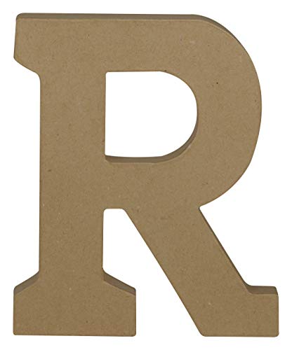 Décopatch AC869C - Buchstabe aus Pappmaché, R , 20cm, 1 Stück Décopatch AC869C - Buchstabe aus Pappmaché, R , 20cm, 1 Stück von Décopatch
