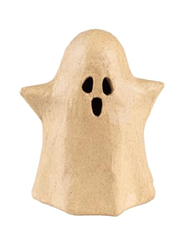 Décopatch AC914C - Un Petit bougeoir Fantome en papier mâché - Décoration Halloween à personnaliser, DIY - Dimensions 10,5 x 9 cm Décopatch AC914C - Un Petit bougeoir Fantome en papier mâché - Décoration Halloween à personnaliser, DIY - Dimensions 10,5 x 9 cm von Décopatch
