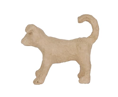 Décopatch AP153O Träger XS aus Pappmaché, mini Hund, 11 x 3,5 x 8,5 cm, zum Verzieren von Decopatch