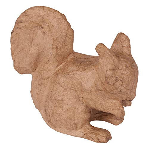 Décopatch AP192C - Figur aus Pappmaché, Eichhörnchen 10,5x7,5cm, 1 Stück Décopatch AP192C - Figur aus Pappmaché, Eichhörnchen 10,5x7,5cm, 1 Stück von Décopatch