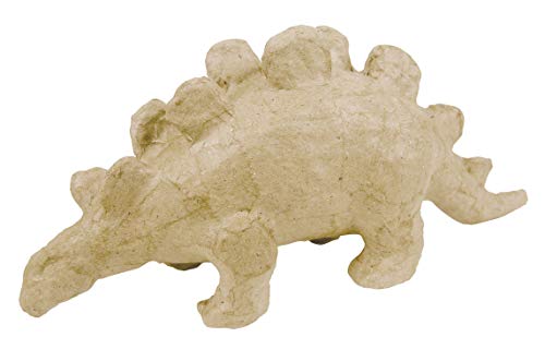 Décopatch AP596O Träger XS aus Pappmaché, mini Dino Stegosaurus, 18 x 6 x 8 cm, zum Verzieren Décopatch AP596O Träger XS aus Pappmaché, mini Dino Stegosaurus, 18 x 6 x 8 cm, zum Verzieren von Decopatch