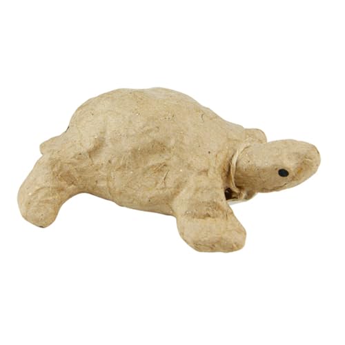 Décopatch AP619O Träger XS aus Pappmaché, mini Schildkröte, 11 x 8,5 x 3,5 cm, zum Verzieren Décopatch AP619O Träger XS aus Pappmaché, mini Schildkröte, 11 x 8,5 x 3,5 cm, zum Verzieren von décopatch