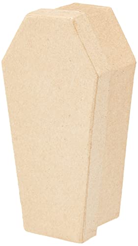 Decopatch Décopatch BT059C - Box aus Pappmaché, Sarg 12,5x6x4cm, ideal für Halloween, 1 Stück Decopatch Décopatch BT059C - Box aus Pappmaché, Sarg 12,5x6x4cm, ideal für Halloween, 1 Stück von Decopatch