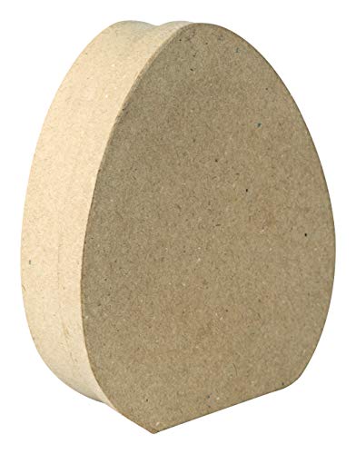 Décopatch BT068C - Box aus Pappmaché, in Eiform 4x12x14,5cm, 1 Stück von Décopatch