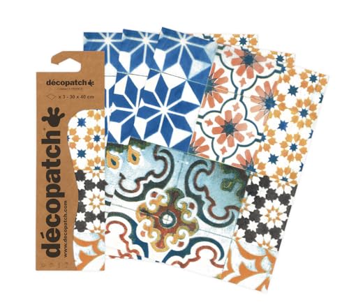 Décopatch C903C Bogen, Mehrfarbig Décopatch C903C Bogen, Mehrfarbig von Decopatch