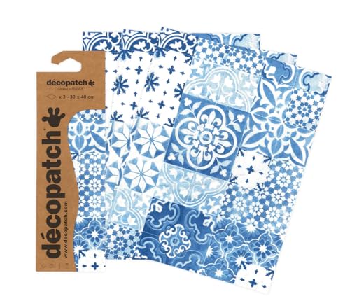 Décopatch - Blatt, C904C, Mehrfarbig von Decopatch