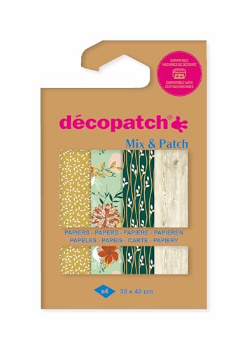 Décopatch - Blatt, DP035C, Mehrfarbig von décopatch
