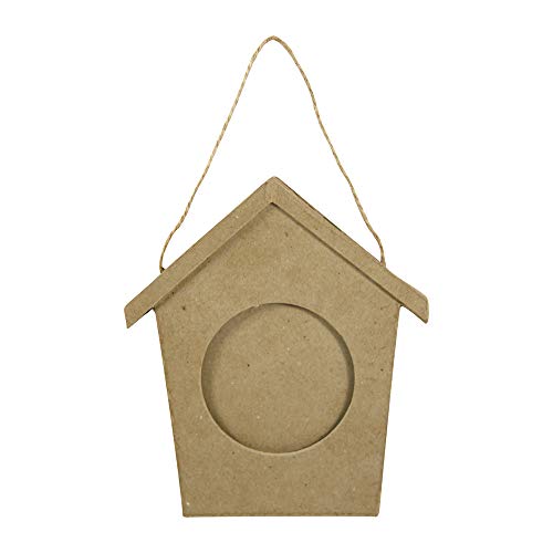 Decopatch CD007O (Rahmen Vogelhaus aus Pappmaché zu verzieren, 10 x 130x 150 mm) von Décopatch