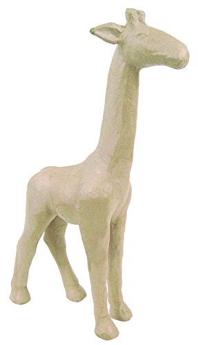 Decopatch Décopatch LA102O Träger L aus Pappmaché, Giraffe, 29 x 10 x 56 cm, zum Verzieren, Kartonbraun Decopatch Décopatch LA102O Träger L aus Pappmaché, Giraffe, 29 x 10 x 56 cm, zum Verzieren, Kartonbraun von Decopatch