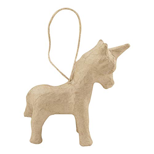 Decopatch Décopatch NO035C - Figur aus Pappmaché, Einhorn zum Aufhängen, 1 Stück Decopatch Décopatch NO035C - Figur aus Pappmaché, Einhorn zum Aufhängen, 1 Stück von Décopatch