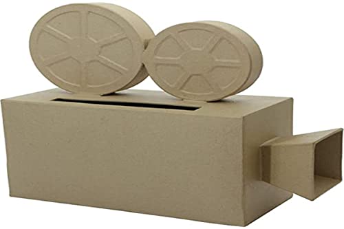 Décopatch EVo17C - Urne/Briefbox aus Pappmaché, Kamera 13x33,5x31cm, 1 Stück von Decopatch