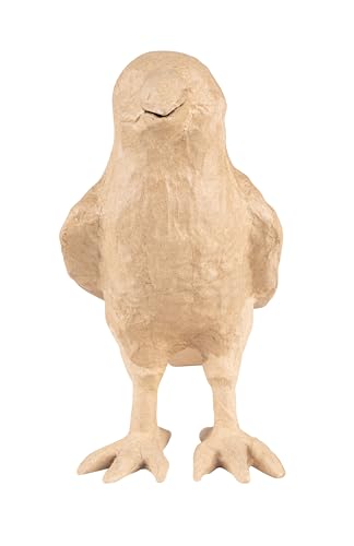 Décopatch SA238C - Un Support en Papier brun mâché 30x12x22,5 cm, Corbeau von Décopatch