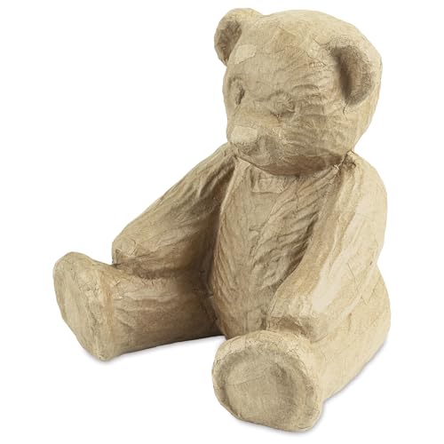 Décopatch LA025C - Träger Bär aus Pappmaché, klein 35 cm, einfach zum Verzieren, Kartonbraun, 1 Stück Décopatch LA025C - Träger Bär aus Pappmaché, klein 35 cm, einfach zum Verzieren, Kartonbraun, 1 Stück von Decopatch