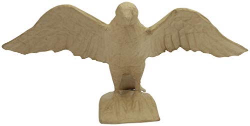Décopatch MA031C - Figur aus Pappmaché, Falke, 21x52x22cm, 1 Stück von Decopatch