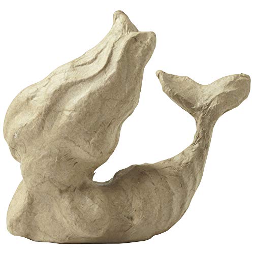 Décopatch AP184C - Figur aus Pappmaché, Meerjungfrau, Format XS, 4,5x11x10cm, 1 Stück von Décopatch