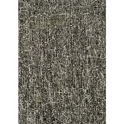 Décopatch Papier No. 469 Packung mit 20 Blätter (395 x 298 mm, ideal für Ihre Papmachés) schwarz, craquelé von décopatch