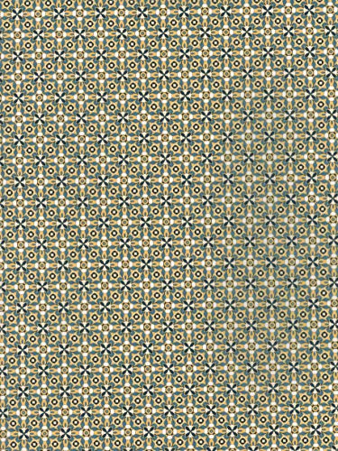 Décopatch Papier No. 706 Packung mit 20 Blätter (395 x 298 mm, ideal für Ihre Papmachés) gold braun, mosaik von Decopatch