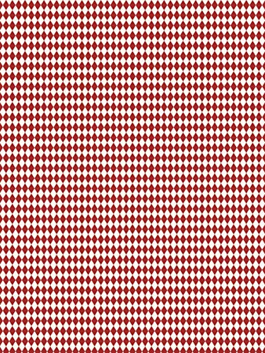 Décopatch Papier No. 738 Packung mit 20 Blätter (395 x 298 mm, ideal für Ihre Papmachés) rot, raster von Decopatch