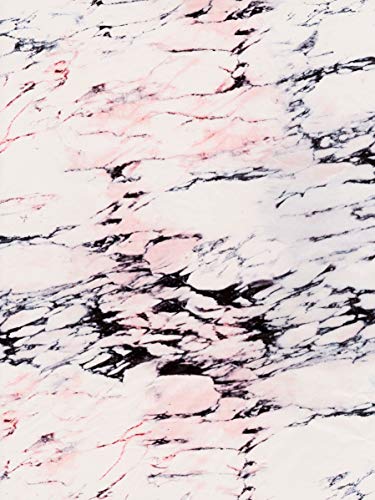 Décopatch Papier No. 792 Packung mit 20 Blätter (395 x 298 mm, ideal für Ihre Papmachés) rosa marmor von Decopatch