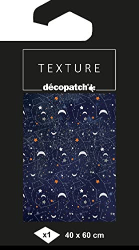 Décopatch TD865C - Packung mit 1 Blatt 40x60 cm, Nr. 865 Texture-Papier, Metallic-Effekt, praktisch und einfach zum Verwenden, ideal für Ihre Pappmachés und Bastelprojekte, 1 Pack Décopatch TD865C - Packung mit 1 Blatt 40x60 cm, Nr. 865 Texture-Papier, Metallic-Effekt, praktisch und einfach zum Verwenden, ideal für Ihre Pappmachés und Bastelprojekte, 1 Pack von décopatch