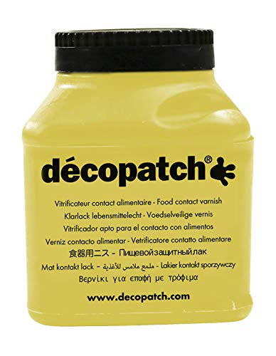 Décopatch VAAL180AC - Klebstofflack lebensmittelecht 180 ml, satiniert, 1 Stück von Decopatch
