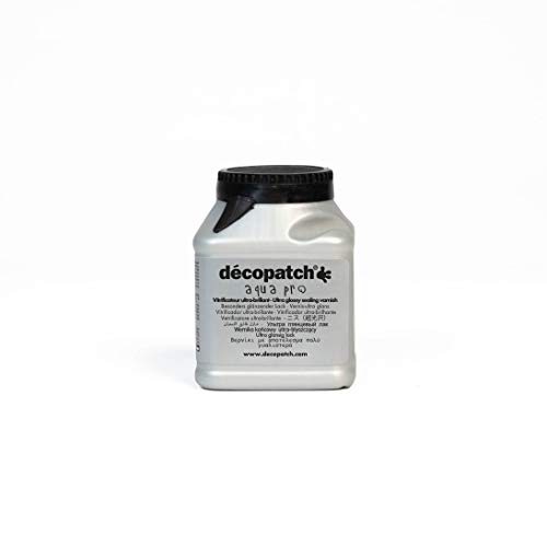 Décopatch VAUB180AO Aquapro Klarlack (ültra glänzend, 180ml) von Decopatch