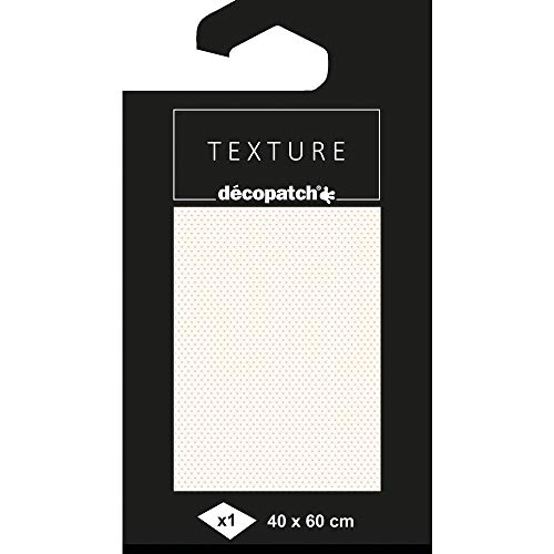 décopatch TD799C - 1 Bogen 40x60cm décopatch-Papier Motiv Texture, Muschel Gold décopatch TD799C - 1 Bogen 40x60cm décopatch-Papier Motiv Texture, Muschel Gold von Décopatch