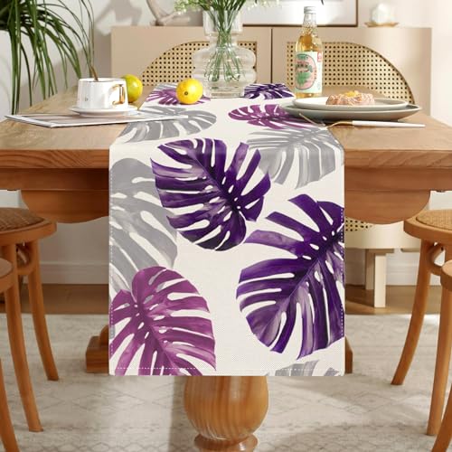Tischläufer Modern Tischläufer Lila Schildkrötenblatt Wohnzimmer Tisch Deko Schließfächer Tischläufer Leinen Tischmatten Läufer Set Für Esszimmer Anrichte Schuhschrank Dekor 33x183cm Tischläufer Modern Tischläufer Lila Schildkrötenblatt Wohnzimmer Tisch Deko Schließfächer Tischläufer Leinen Tischmatten Läufer Set Für Esszimmer Anrichte Schuhschrank Dekor 33x183cm von DecorMommt