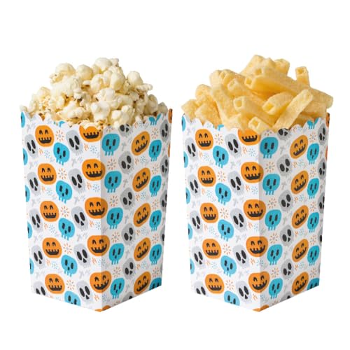 Decora, 0350160 Partybox Totenköpfe, Größe 7 x 7 x H 14 cm, perfekt für Partys und Veranstaltungen, zum Präsentieren und Servieren von verschiedenen Snacks, sowohl süß als auch herzhaft Decora, 0350160 Partybox Totenköpfe, Größe 7 x 7 x H 14 cm, perfekt für Partys und Veranstaltungen, zum Präsentieren und Servieren von verschiedenen Snacks, sowohl süß als auch herzhaft von Decora