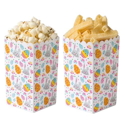 Decora, 0350162 Partyboxen, Größe 7 x 7 x H 14 cm, ideal für Partys und Veranstaltungen, zum Präsentieren und Servieren von verschiedenen Snacks, sowohl süß als auch herzhaft von Decora