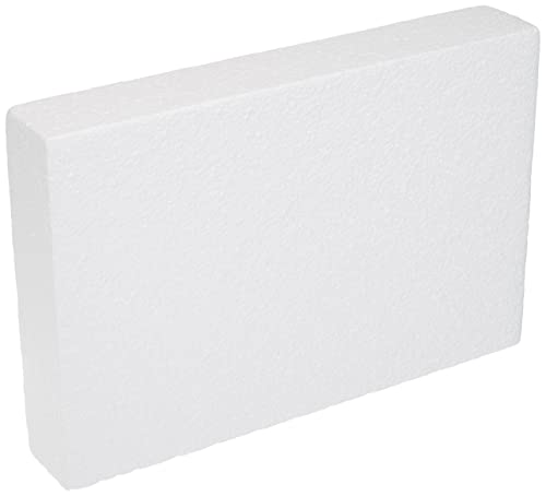 Decora 0173926 TORTEN-Dummy, RECHTECKIG, AUS STYROPOR 20X30X5H cm, Bianco Decora 0173926 TORTEN-Dummy, RECHTECKIG, AUS STYROPOR 20X30X5H cm, Bianco von Decora