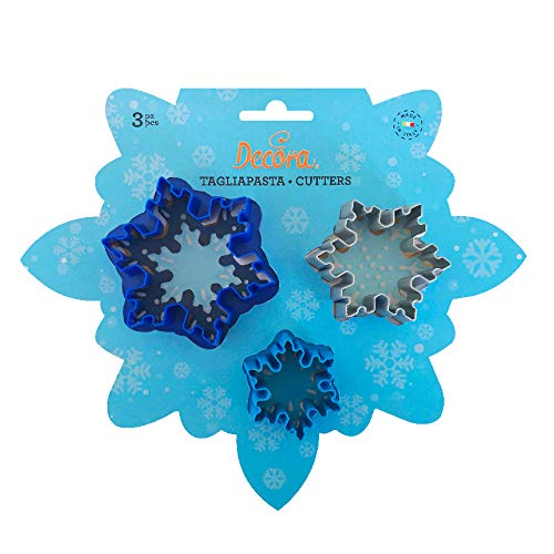 Decora 0255046 AUSSTECHER EISKRISTALLE 3 -TLG, Blau Decora 0255046 AUSSTECHER EISKRISTALLE 3 -TLG, Blau von Decora