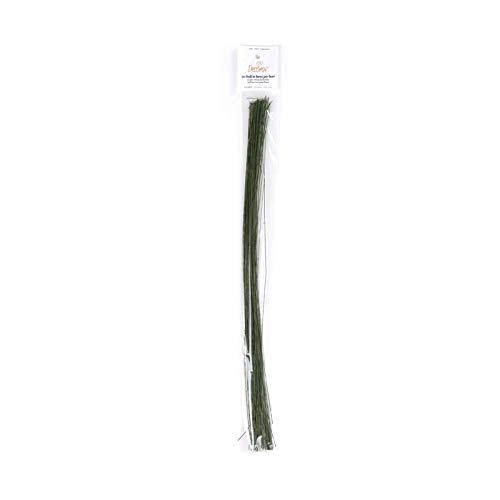 DECORA Blumendraht, Nr, Grün, 28" Floristen-Drähte, 50 Stück, Green-Gauge von Decora