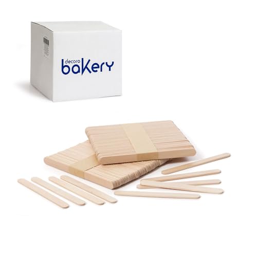 Decora 5280125 Packung mit 2400 Stäbchen aus Buchenholz für Eis und Kekse am Stiel. Maße: 10 x H 113 mm. Dicke 2 mm. Lebensmittelecht und gefriergeeignet Decora 5280125 Packung mit 2400 Stäbchen aus Buchenholz für Eis und Kekse am Stiel. Maße: 10 x H 113 mm. Dicke 2 mm. Lebensmittelecht und gefriergeeignet von Decora