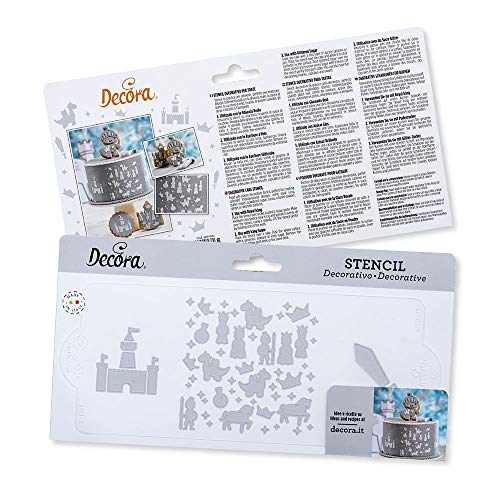 Decora 9270921 Schablone Ritter 10 X 25 cm, Plastic Decora 9270921 Schablone Ritter 10 X 25 cm, Plastic von Decora
