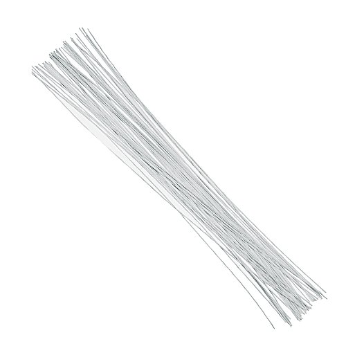Decora Blumendraht, 22 Gauge, 40,6 cm, Weiß, 50 Stück Decora Blumendraht, 22 Gauge, 40,6 cm, Weiß, 50 Stück von Decora