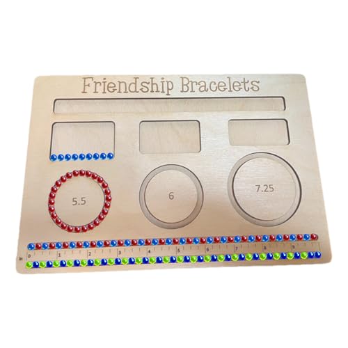 Armbandbrett für die Herstellung von Armbändern – Holzarmband-Brett | Professionelles Armband-Perlenbrett, Holzperlenschale zur Schmuckherstellung, ideal für Anfänger und Profis Armbandbrett für die Herstellung von Armbändern – Holzarmband-Brett | Professionelles Armband-Perlenbrett, Holzperlenschale zur Schmuckherstellung, ideal für Anfänger und Profis von Decorhome