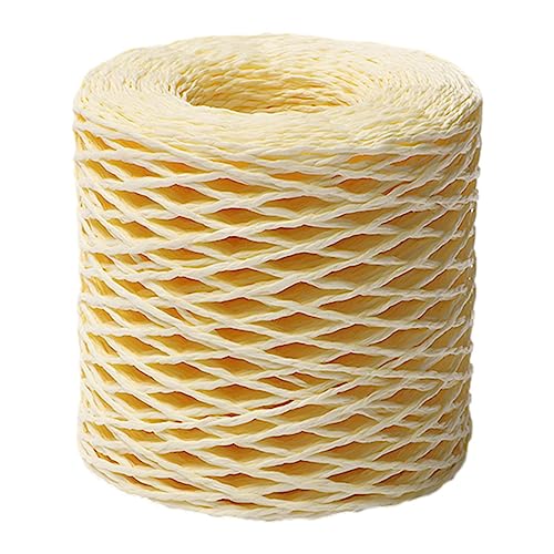 Bastband zum Verpacken | Geschenkpapierband | Baststrickseil einfach zu schneiden und herzustellen, für Strandtasche, Hut, Spielzeug und Bastelprojekte Dekoration Bastband zum Verpacken | Geschenkpapierband | Baststrickseil einfach zu schneiden und herzustellen, für Strandtasche, Hut, Spielzeug und Bastelprojekte Dekoration von Decorhome